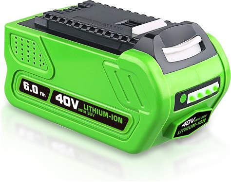 greenworks 40v battery charge time|best greenworks 40v battery replacement.